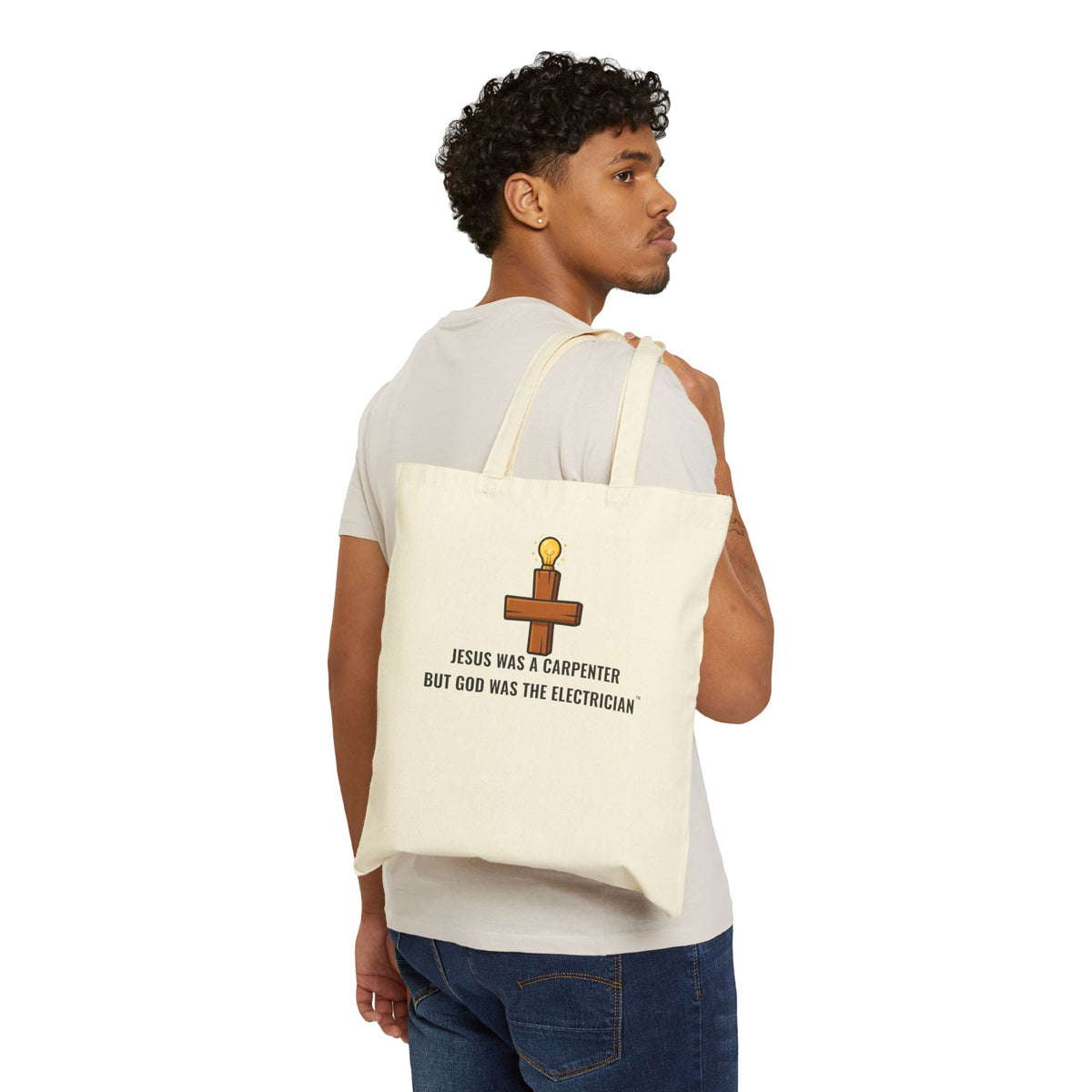 Carpenter & Electrician Tote Bag