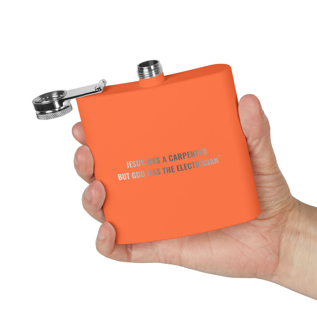 Carpenter & Electrician Flask — 6oz