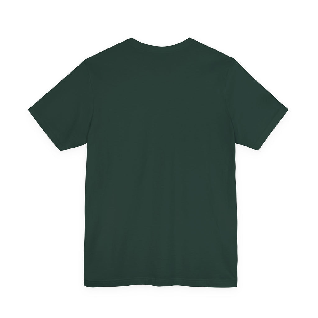 Jesus Was A Carpenter But God Was The Electrician Tee — Front Print