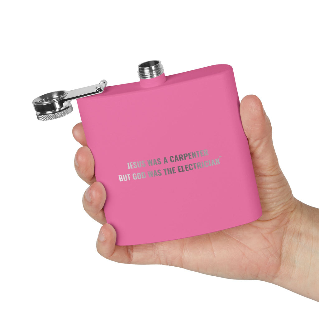 Carpenter & Electrician Flask — 6oz