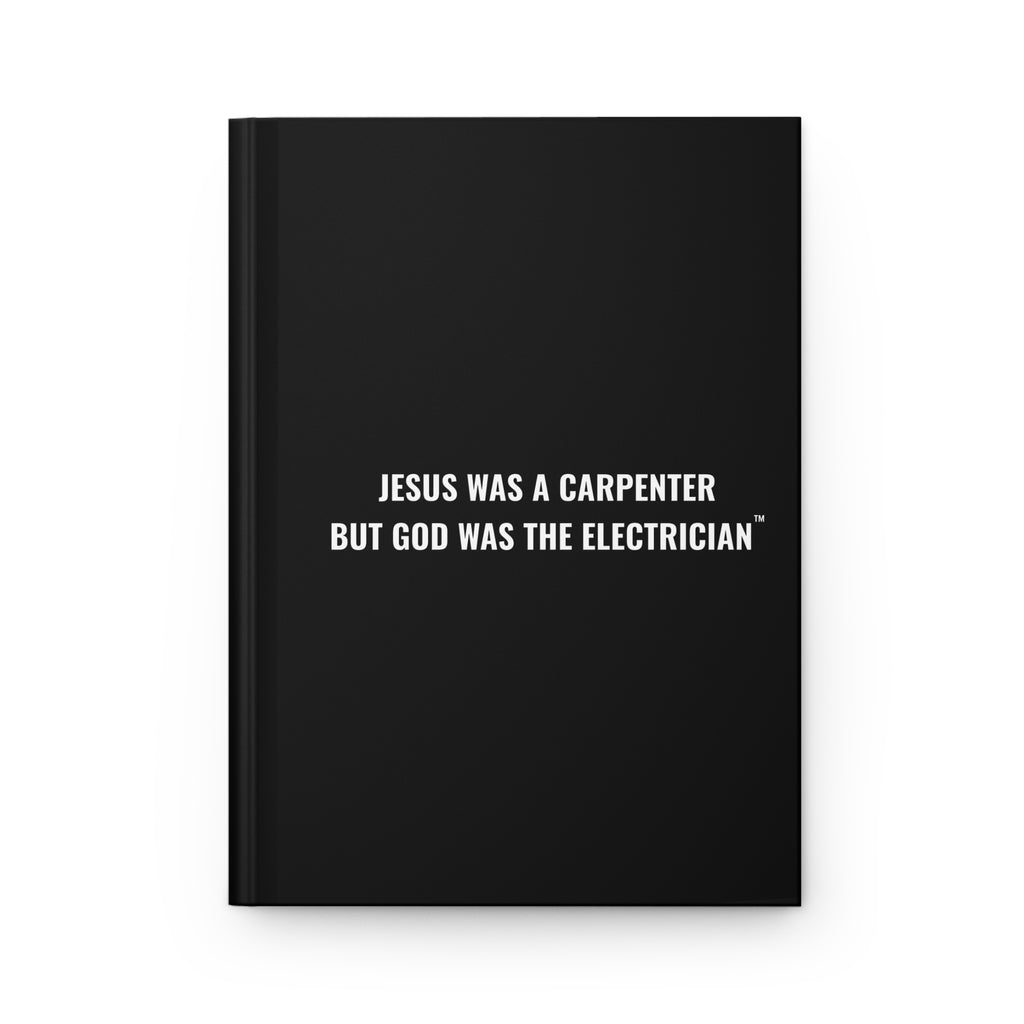 Carpenter & Electrician Hardcover Journal