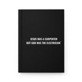 Carpenter & Electrician Hardcover Journal