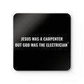 Carpenter & Electrician Coasters — Set of 4