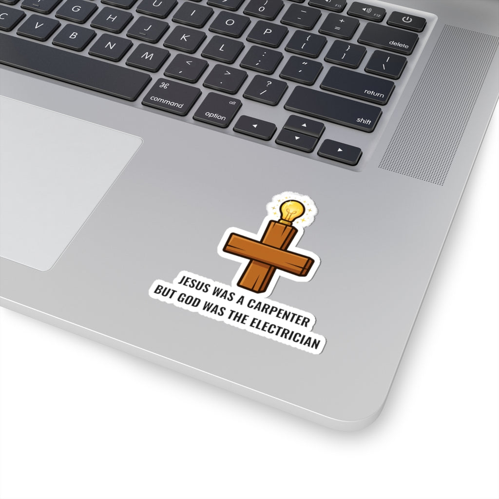 Carpenter & Electrician Vinyl Sticker