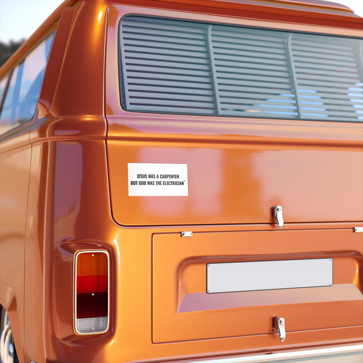 Carpenter & Electrician Bumper Sticker