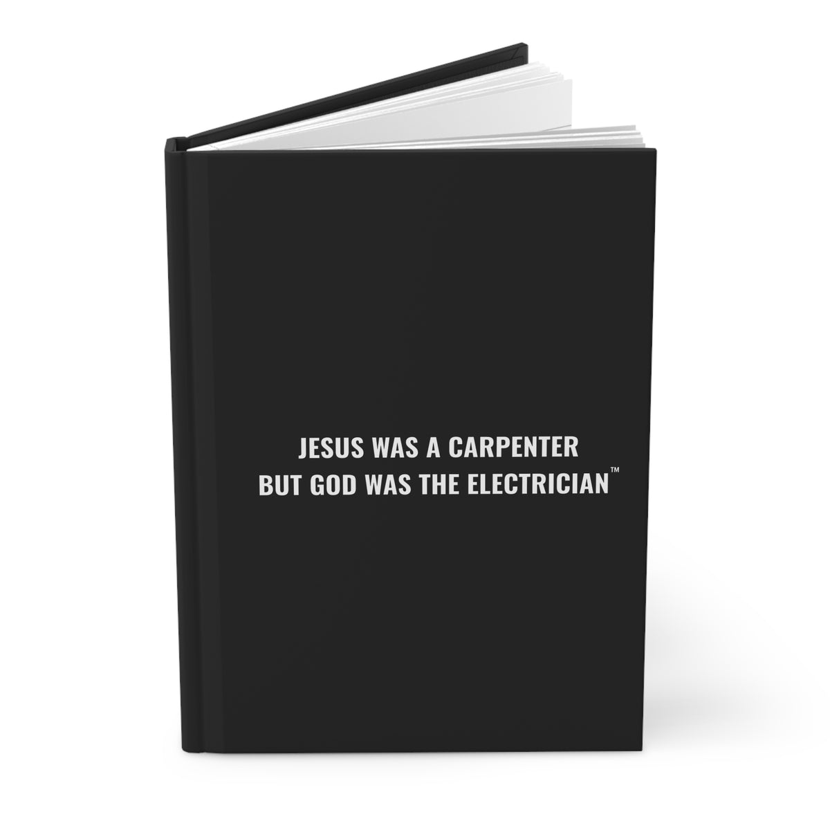 Carpenter & Electrician Hardcover Journal