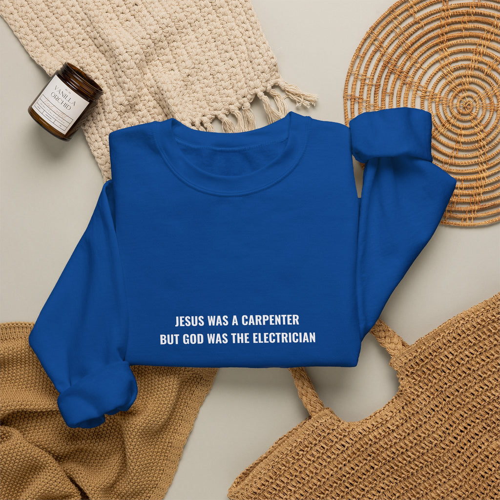 Carpenter & Electrician Crewneck Sweatshirt