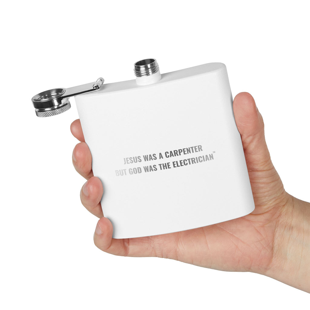 Carpenter & Electrician Flask — 6oz