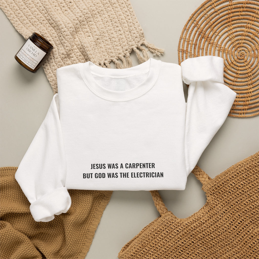 Carpenter & Electrician Crewneck Sweatshirt