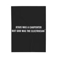 Carpenter & Electrician Plush Blanket