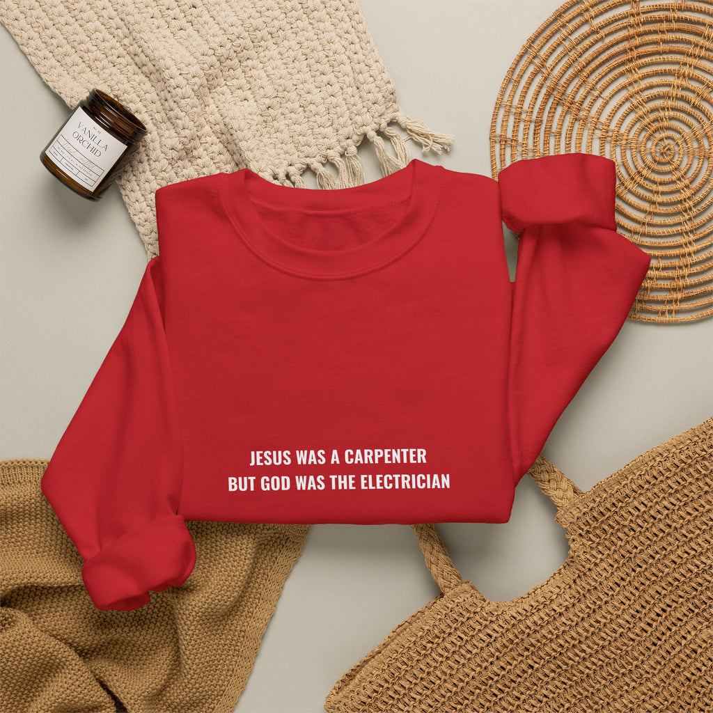 Carpenter & Electrician Crewneck Sweatshirt