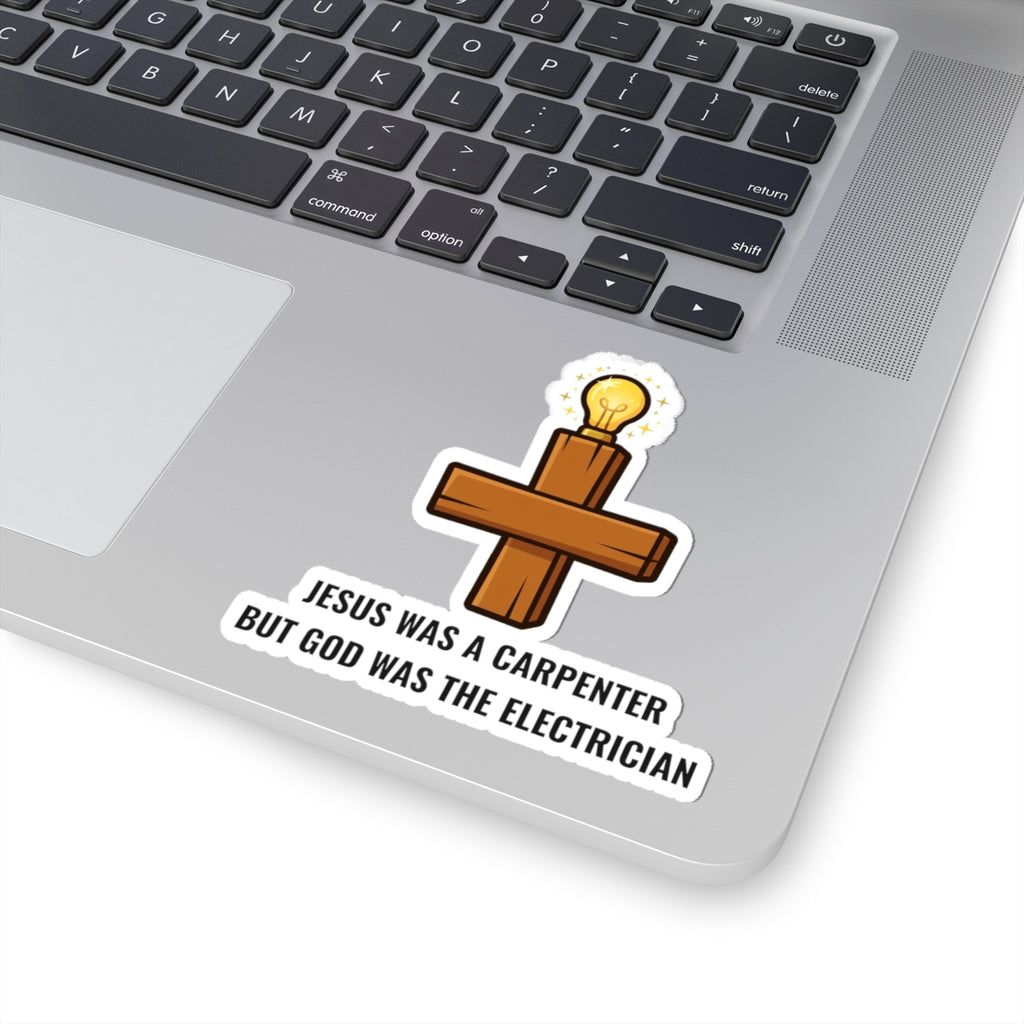 Carpenter & Electrician Vinyl Sticker