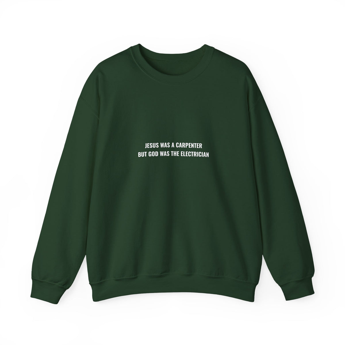 Carpenter & Electrician Crewneck Sweatshirt