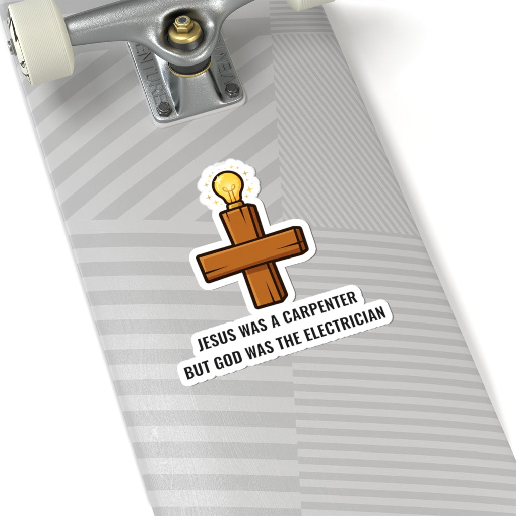 Carpenter & Electrician Vinyl Sticker