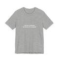 Jesus Was A Carpenter But God Was The Electrician Tee — Front Print
