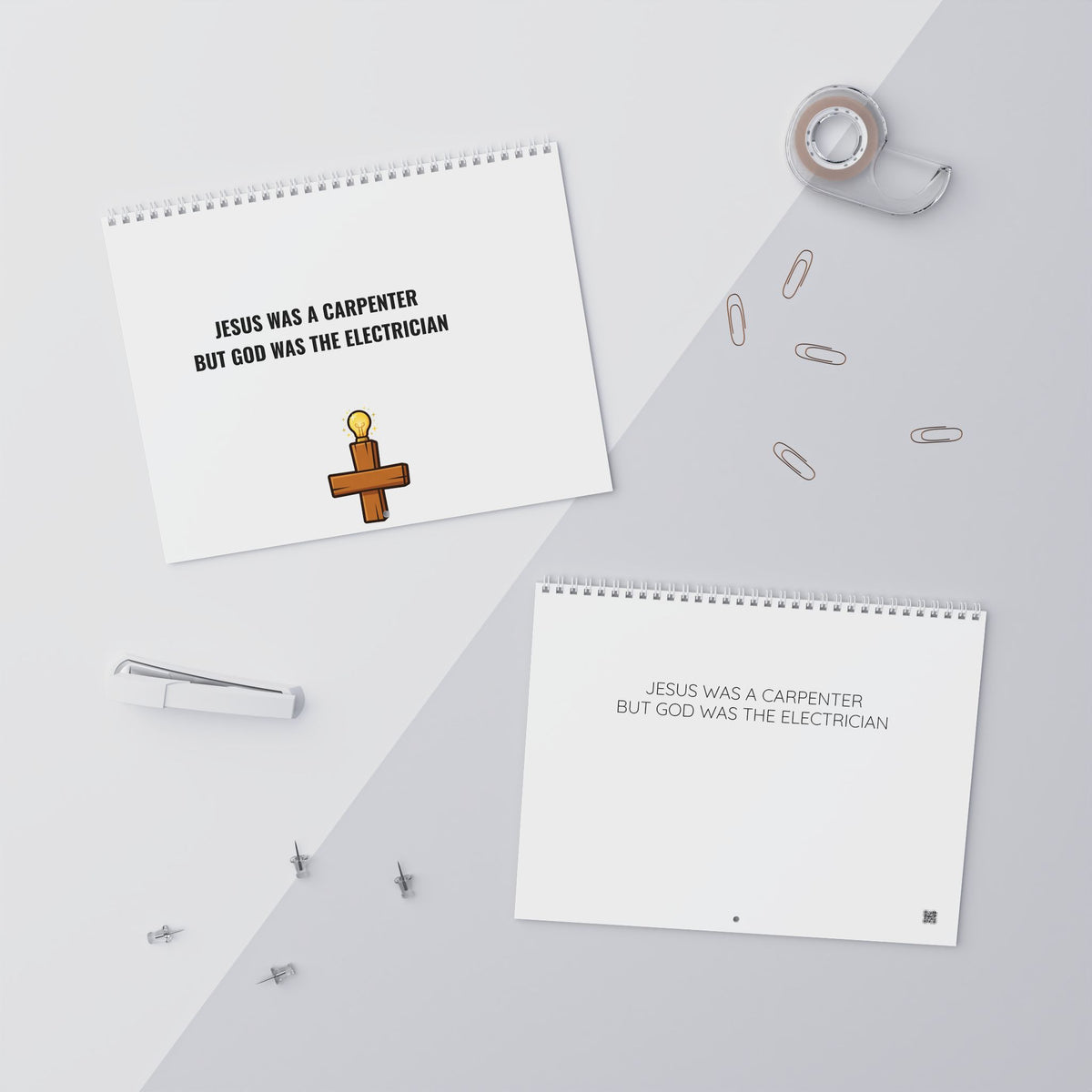 Carpenter & Electrician 2027 Wall Calendar