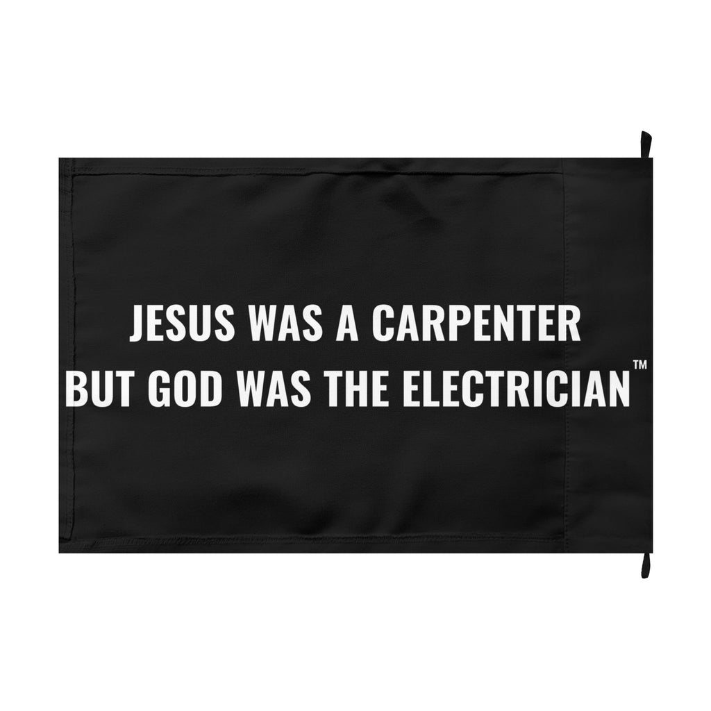 Carpenter & Electrician Garden Flag