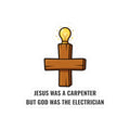 Carpenter & Electrician Vinyl Sticker